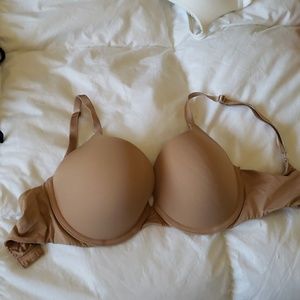 Vs push up tan bra